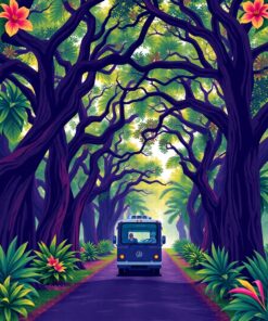 Tropical Oaks Paint Numbers