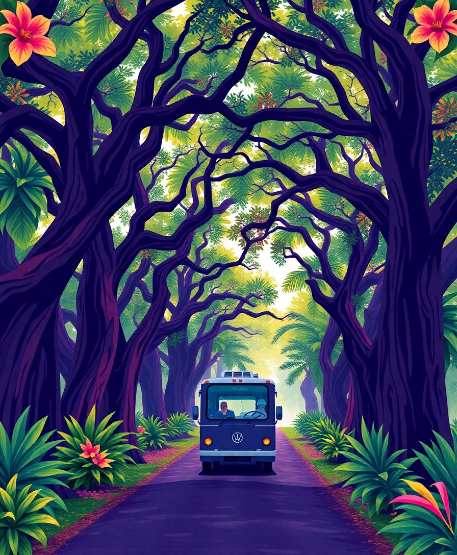 Tropical Oaks Paint Numbers Tropical Oaks Paint Numbers