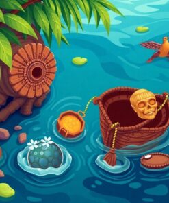 Tropical Waters Paint Numbers