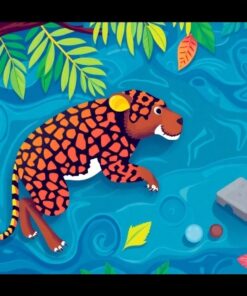 Trekking The Tropical Floor Paint By Numbers