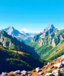 Alpine Peaks Paint Numbers