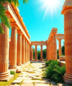 Doric Ruins Paint Numbers