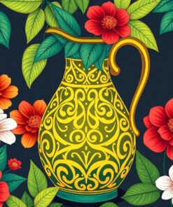 Celtic Jug Paint Numbers