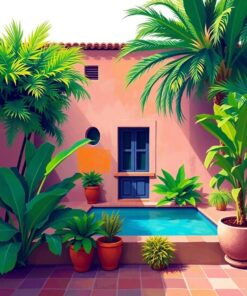 Villa Walls Paint Numbers