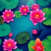 Lily Pond Paint Numbers