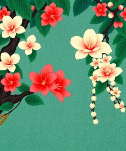 Woodblock Pearls Paint Numbers