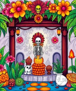 Spirit Shrine Paint Numbers