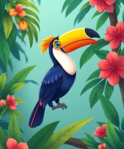 Era Toucan Paint Numbers