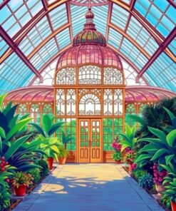 Glass Cathedral Paint Numbers