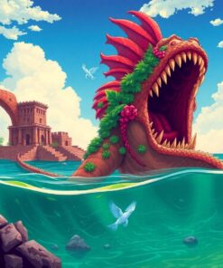 Atlantis Leviathan Paint Numbers