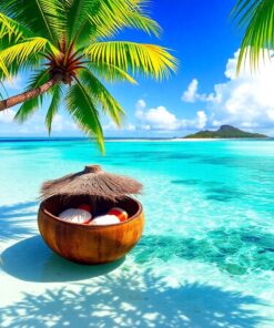 Coconut Still Paint Numbers