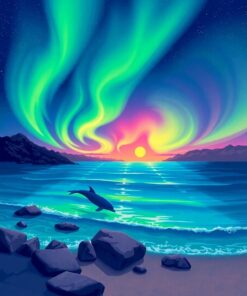 Dolphin Bay Paint Numbers