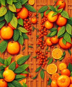 Citrus Weave Paint Numbers