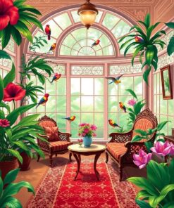 Parlor Retreat Paint Numbers