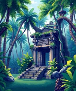 Shrine Ruins Paint Numbers