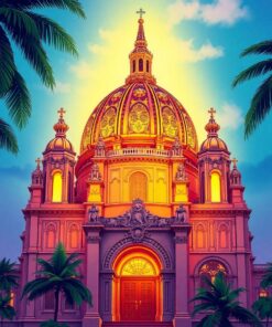 Dome Glow Paint Numbers