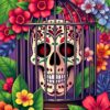 Birdcage Calavera Paint Numbers