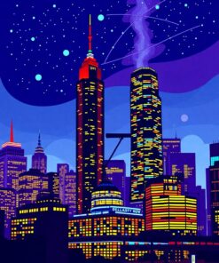 Antique Typewriter Paint Numbers