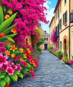 Cobblestone Path Paint Numbers