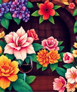 Vintage Pour Paint Numbers