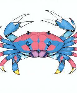 Crab Cartography Paint Numbers