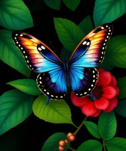 Blue Emperor Paint Numbers