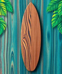 Tropical Board Wood Grain Paint By Numbers
