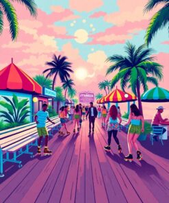 Roller Disco Paint Numbers