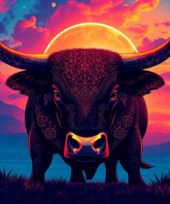 Sunset Glow Paint Numbers