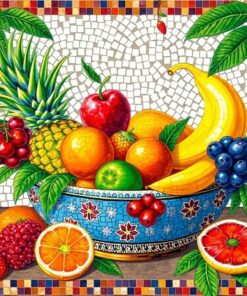 Fruit Bowl Paint Numbers