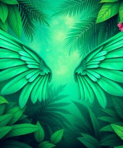 Emerald Wings Paint Numbers