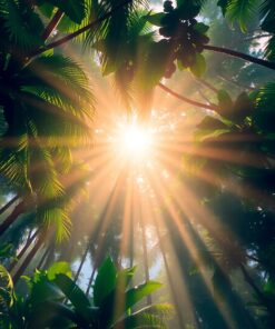 Sun Rays Paint Numbers