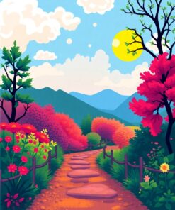 Canyon Mirage Paint Numbers