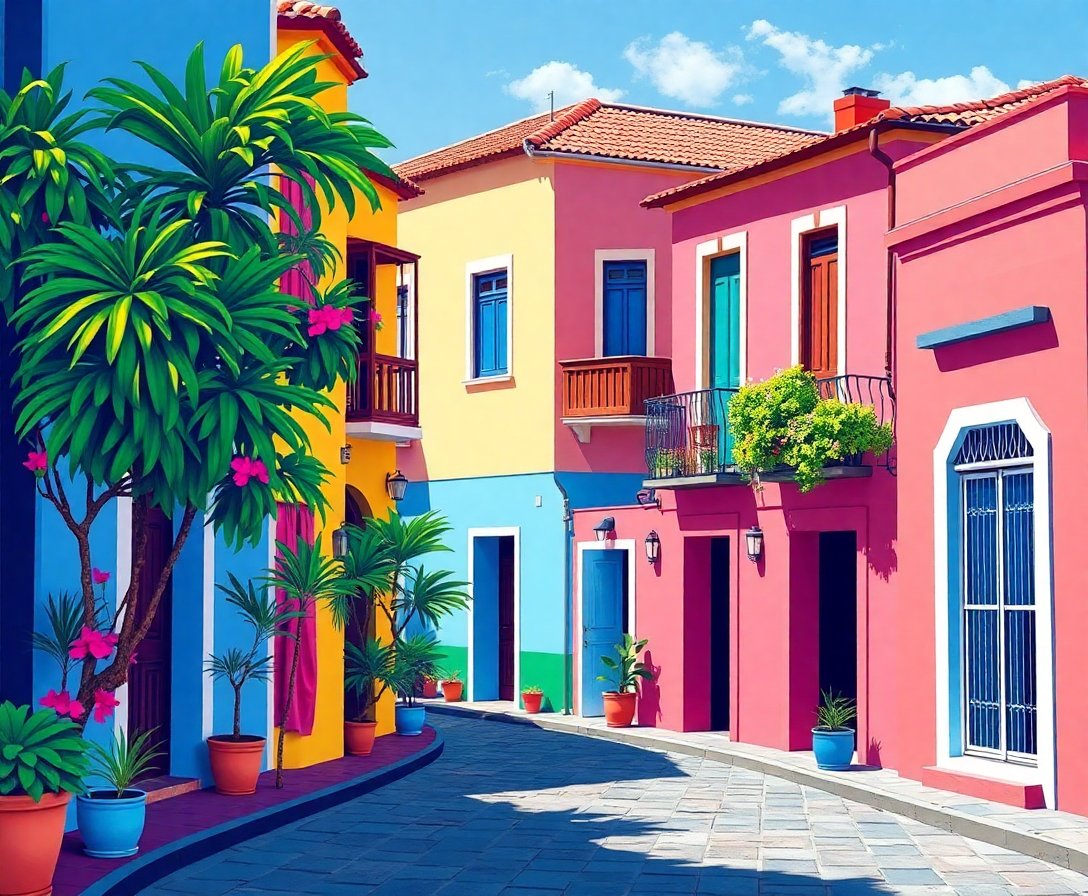 tropical-cartagena-pastel-street-paint-by-numbers-kit