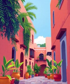 Casbah Alleyway Paint Numbers