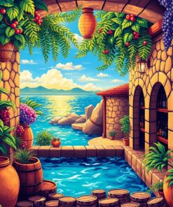 Ocean Breeze Paint Numbers