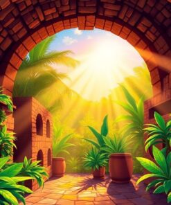 Cellar Sunbeams Paint Numbers