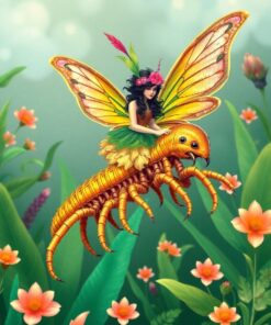 Fairy Rider Paint Numbers