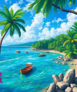 Coastal Life Paint Numbers