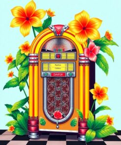 Diner Bloom Paint Numbers