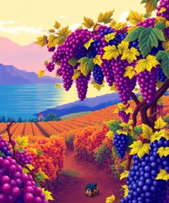 Grape Harvest Paint Numbers