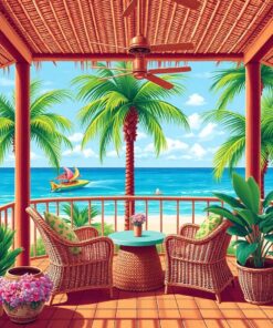 Wicker Retreat Paint Numbers