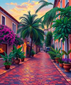 Evening Walk Paint Numbers