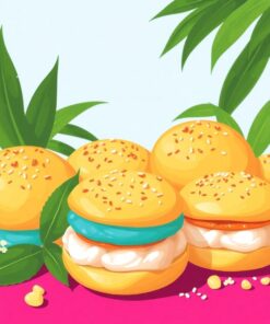 Coconut Macaroons Paint Numbers