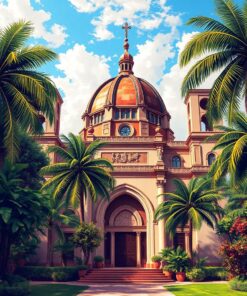 Dome Cathedral Paint Numbers