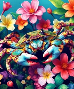 Amidst Blooms Paint Numbers