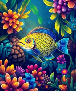 Sea Glow Paint Numbers