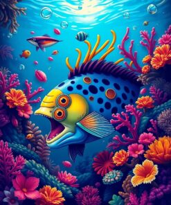 Depths Chimaera Paint Numbers