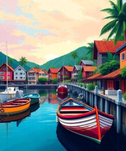 Dockside Navigation Paint Numbers