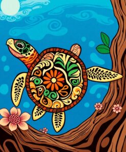 Sea Turtle Paint Numbers